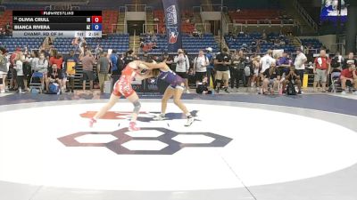 110 lbs Champ. Rd Of 64 - Olivia Crull, IN vs Bianca Rivera, AZ