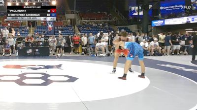 144 lbs Cons. Sub-rd Of 64 - Blakelee Bastien, WI vs Elliott Crews, VA