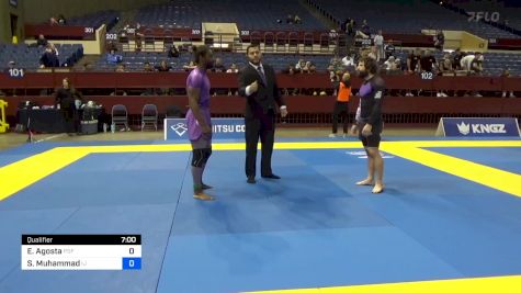 Emanuele Agosta vs Sadiq Muhammad 2024 Pan IBJJF Jiu-Jitsu No-Gi Championship