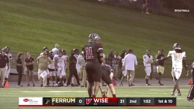 Replay: Ferrum vs UVA Wise | Sep 1 @ 6 PM