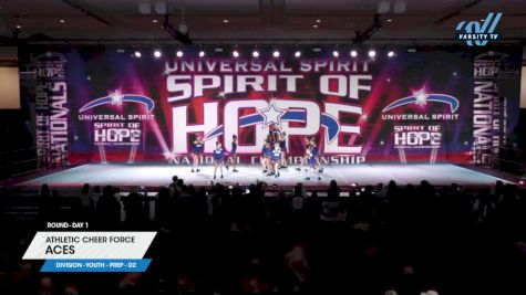 Athletic Cheer Force - Aces [2024 L1.1 Youth - PREP - D2 Day 1] 2024 Spirit of Hope Grand Nationals