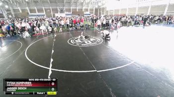 60 lbs Cons. Round 5 - Jagger Desch, Shootbox vs Tytan Humphries, Sublime Wrestling Academy