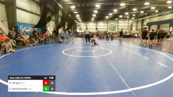 55 lbs Rr Rnd 4 - Ronix Wright, Bull Trained vs Geno Musiolowski, Triumph Trained