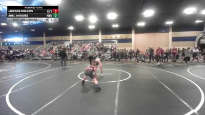 109 lbs Final - Jackson Phillips, Cats WC vs Abel Vasquez, Poway Elite