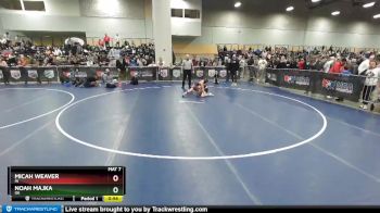 78 lbs Cons. Round 3 - Noah Majka, OK vs Micah Weaver, IN