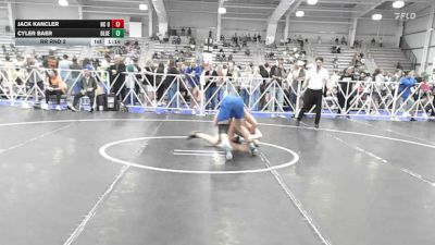 145 lbs Rr Rnd 2 - Jack Kancler, NC United Select - HSB vs Cyler Baer, BlueWave - HSB