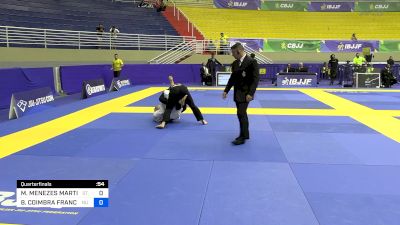 MATHEUS MENEZES MARTINS vs BRUNO COIMBRA FRANCO 2024 Brasileiro Jiu-Jitsu IBJJF