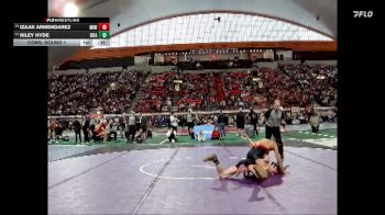 5A 150 lbs Cons. Round 1 - Izaak Armendarez, Minico vs Riley Hyde, Idaho Falls