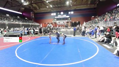 80 lbs Round Of 16 - Layla Flowers, Wrecking Crew vs Adley True, Bear Cave WC