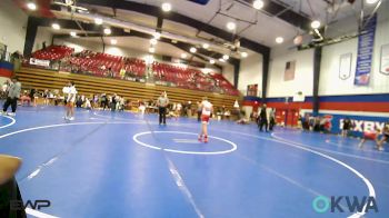 98 lbs Rr Rnd 5 - Rushton Cole, Fort Gibson Youth Wrestling vs Trucker Smith, Perry Wrestling Academy