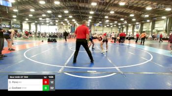 182 lbs Round Of 64 - Dante Peno, Mayo Quanchi vs Jack Godbee, Storm Wrestling Center