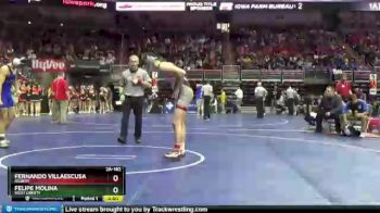 2 lbs Champ. Round 1 - Fernando Villaescusa, Gilbert vs Felipe Molina, West Liberty