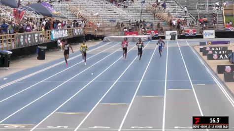 Youth Boys' 400m, Semi-Finals 10 - Age 15-16