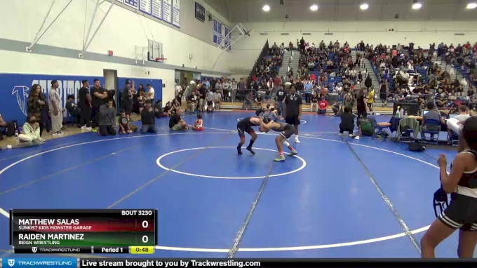 92 lbs 3rd Place Match - Matthew Salas, Sunkist Kids Monster Garage vs ...