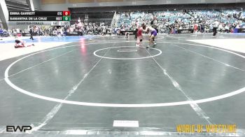 124 lbs Quarterfinal - Emma Garrett, Origin Training Center vs Samantha De La Cruz, Westside Warriors Grappling Club