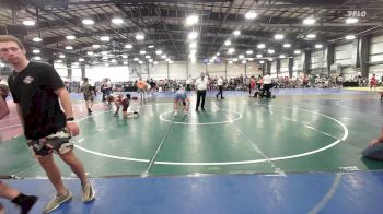 127 lbs Rr Rnd 2 - Justin Kirk, CTWHALE Narwhal - MS vs Reid Gobrecht, Roughnecks - MS