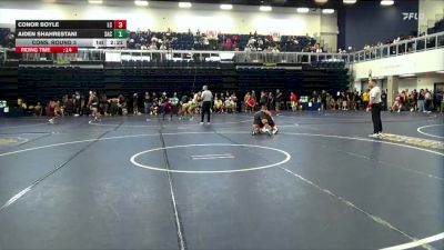 174 lbs Cons. Round 3 - Aiden Shahrestani, Santa Ana College vs Conor Boyle, Lassen College
