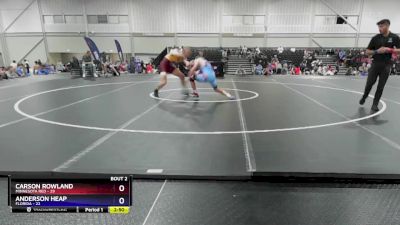 157 lbs Round 1 (16 Team) - Carson Rowland, Minnesota Red vs Anderson Heap, Florida