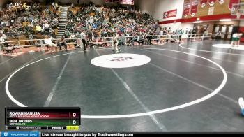 98 lbs Cons. Round 4 - Rowan Hanusa, Rocky Mountain Middle School vs Ben Jacobs, Greybull MS