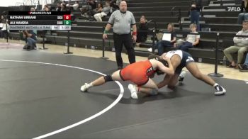 174 lbs Placement Matches (16 Team) - Ali Hamzia, Santa Rosa Junior College vs Nathan Urbani, Sierra College