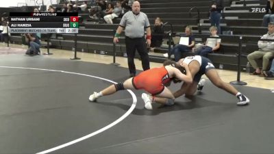 174 lbs Placement Matches (16 Team) - Ali Hamzia, Santa Rosa Junior College vs Nathan Urbani, Sierra College