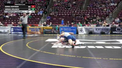 136 lbs Consi 3 - Kenna Hoffman, Dallastown-G vs Abigail Dolanch, Avella-G
