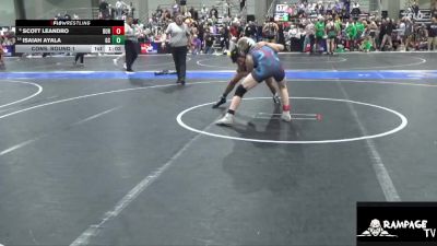 132 lbs Cons. Round 1 - Isaiah Ayala, Garden City vs Scott Leandro, Burlingame