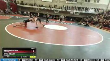 182 lbs Champ. Round 2 - Kyle Kelley, Newberg vs Elijah Kercher, Sprague