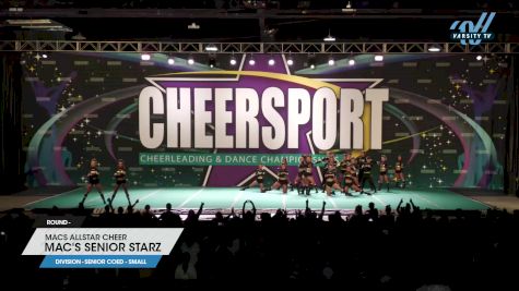 Macs Allstar Cheer - MAC'S SENIOR STARZ [2023 L6 Senior Coed - Small] 2023 CHEERSPORT National All Star Cheerleading Championship