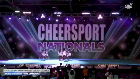 Jade's Cheer Gem - Pink Diamonds [2026 L2 - Rec Performance Elite - 14Y Day 2] 2026 CHEERSPORT National All Star Cheerleading Championship