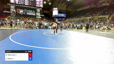 120 lbs Cons 4 - Nathan Desmond, Pennsylvania vs Jermaine Peace, South Carolina