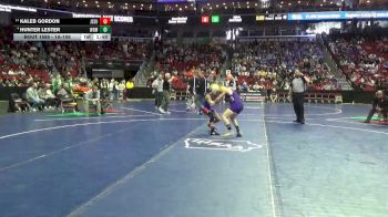 1A-106 lbs 3rd Place Match - Hunter Lester, West Bend-Mallard vs Kaleb Gordon, Jesup