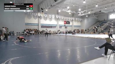 106 lbs 2nd Wrestleback (16 Team) - Brody Reddington, North Paulding vs Adrian Paden, Archer