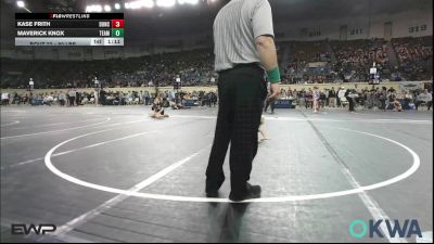 80 lbs Round Of 16 - Kase Frith, Duncan Demon Wrestling vs Maverick Knox, Team Guthrie Wrestling
