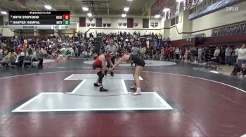 140 lbs Round 3 - Bryn Stephens, North Scott vs Harper Humpal, New Hampton/Turkey Valley