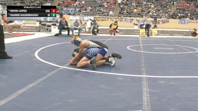 113 lbs Champ. Round 1 - Kaiden Dauenbaugh, Simon Kenton vs Kevin Lopez, Apollo