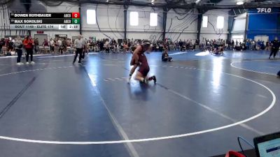 Elite 174 lbs Cons. Round 3 - Bowen Rothbauer, Augsburg College vs Max Sokolski, Augsburg College