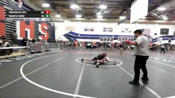 120 lbs Cons. Round 7 - Wanyu Chen, Valencia vs Brooklyn Guy, Westminster