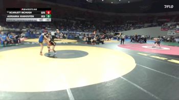 4A/3A/2A/1A Girls 120 Cons. Round 2 - Scarlett McHugh, Scappoose Girls vs Aurianna Vanhouten, Oakland Girls