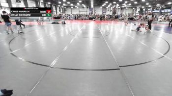 60 lbs Rr Rnd 1 - Caleb Nardella, The Hunt Wrestling Club Black vs Ethan Schwartz, All-American Wrestling Club Red