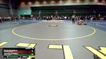 215 lbs Cons. Round 1 - Payton Kittrell, River Valley vs Kyle Escamilla, Damonte Ranch