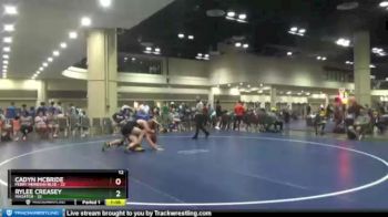 182 lbs Round 7 (10 Team) - Cadyn Mcbride, Perry Meridian Blue vs Rylee Creasey, Wasatch