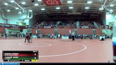 285 lbs Cons. Round 4 - Tyreese Jones, Hammond vs Jaxson Owens, Belzer Middle School