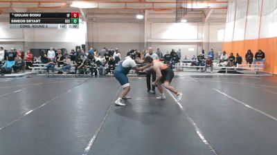 285 lbs Cons. Round 3 - Giulian Bodiu, Findlay vs Simeon Bryant, Bluefield State
