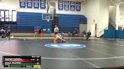 149 lbs Cons. Semi - Khalil Saldivar, Luther vs Thomas Caswell, Ferris State Wrestling Club