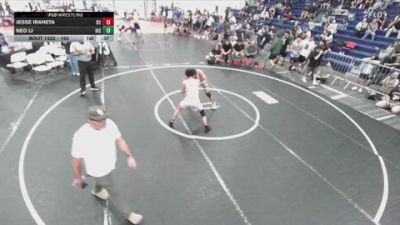 150 lbs Cons. Round 4 - Jesse Iraheta, Birmingham Charter vs Neo Li, Irvine High School