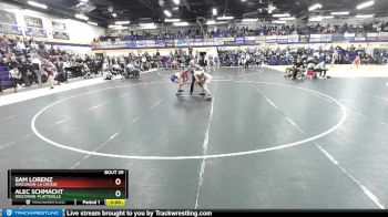 141 lbs Champ. Round 2 - Sam Lorenz, Wisconsin-La Crosse vs Alec Schmacht, Wisconsin-Platteville