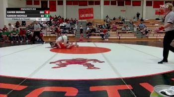 138 lbs Finals (2 Team) - Karson Nichols, Smith Center HS vs Xavier Berges, Onaga HS