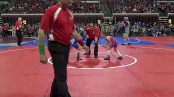 66 lbs Semifinal - Emerson Marsh, North Montana Wrestling Club vs Emily Kirkman, Heights Wrestling Club