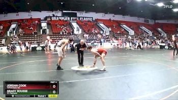 145 lbs Cons. Round 2 - Jordan Cook, Tomahawk WC vs Grady Rousse, TC Trojans